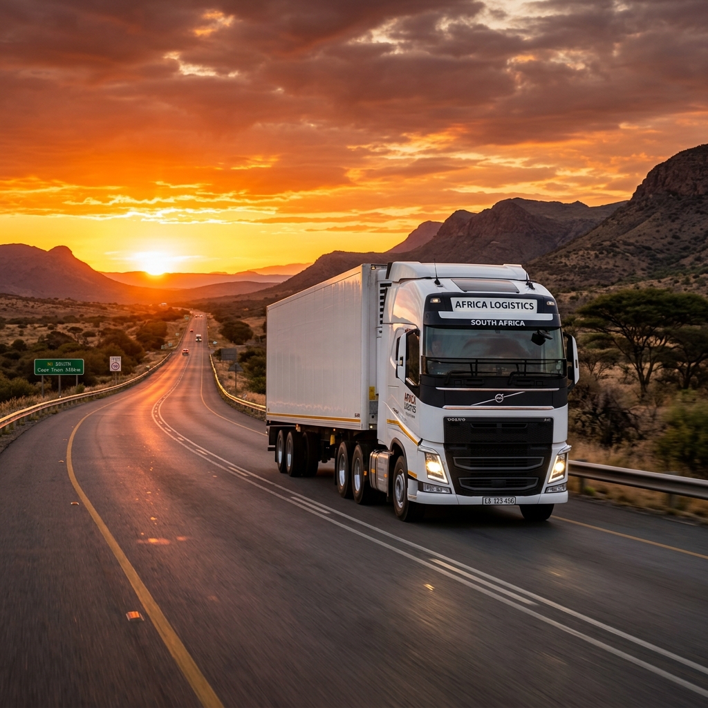 Long Haul Trucking Rig DRJ Van Vuuren Vervoer